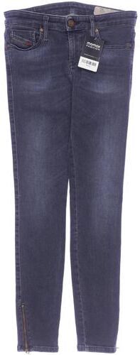 Damen Jeans, blau, Gr. W26 L32, Elasthan, Baumwolle, Leder, Synthetik - Second Hand - Diesel - Modalova