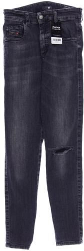 Damen Jeans, grau, Gr. W26, Elasthan, Baumwolle, Leder - Second Hand - Diesel - Modalova