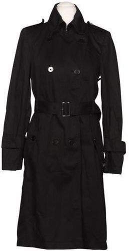 Damen Mantel, schwarz, Gr. EU 38, Elasthan, Baumwolle, Synthetik, Lyocell - Second Hand - Drykorn - Modalova