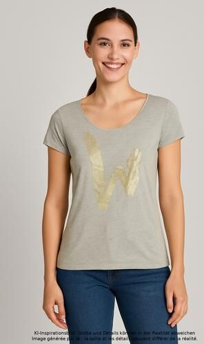 Damen T-Shirt, grau, Gr. XS - Second Hand - edc by Esprit - Modalova