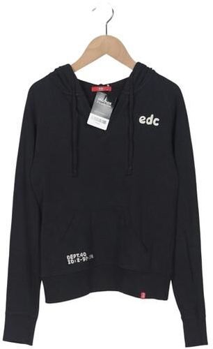 Damen Kapuzenpullover, schwarz, Gr. M, Baumwolle - Second Hand - edc by Esprit - Modalova