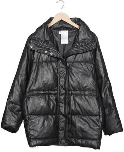 Damen Mantel, schwarz, Gr. EU 36, Kunstleder, Synthetik - Second Hand - EDITED THE LABEL - Modalova