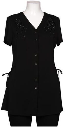 Elena Miro Damen Bluse, schwarz, Gr. EU 42, Synthetik - Second Hand - Elena Mirò - Modalova