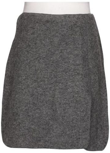 Damen Rock, grau, Gr. EU 42, Baumwolle, Schurwolle - Second Hand - Enna - Modalova