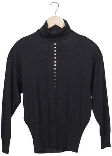 Damen Pullover, schwarz, Gr. EU 40, Schurwolle - Second Hand - ESCADA - Modalova