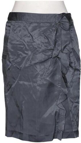 Damen Rock, grau, Gr. EU 34, Synthetik, Viskose - Second Hand - Escada Sport - Modalova