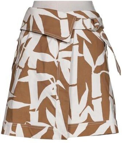 Damen Rock, braun, Gr. EU 36, Elasthan, Baumwolle - Second Hand - Escada Sport - Modalova