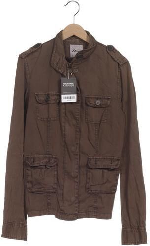 Damen Jacke, braun, Gr. EU 36 (UK 8), Baumwolle - Second Hand - Etam - Modalova
