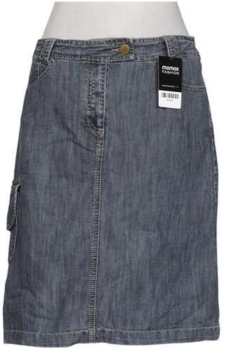 Damen Rock, blau, Gr. EU 36 (F 38), Baumwolle, Synthetik - Second Hand - Etam - Modalova