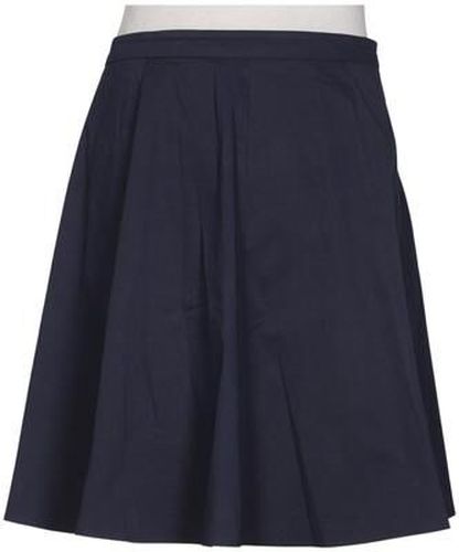 Damen Rock, marineblau, Gr. EU 42 (IT 48), Elasthan, Baumwolle, Viskose - Second Hand - ETRO - Modalova