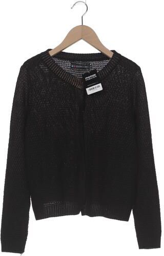 Damen Strickjacke, schwarz, Gr. S, Synthetik - Second Hand - even odd - Modalova
