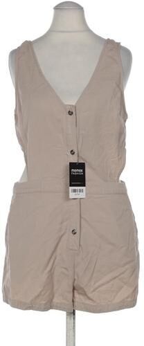 Damen Jumpsuit/Overall, beige, Gr. M, Baumwolle, Viskose - Second Hand - Forever - Modalova