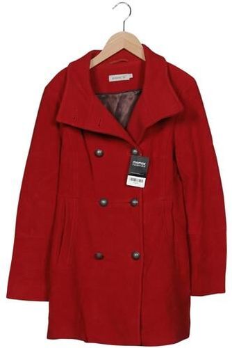 Damen Mantel, rot, Gr. EU 36, Schurwolle, Synthetik, Wolle, Viskose - Second Hand - Foxs - Modalova