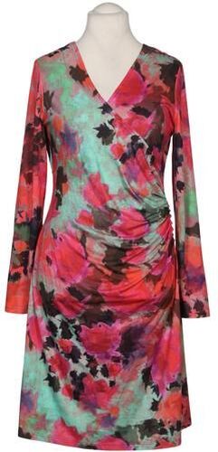 Damen Kleid, mehrfarbig, Gr. EU 42, Elasthan, Viskose - Second Hand - Foxs - Modalova