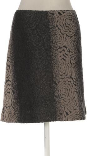 Damen Rock, grau, Gr. EU 38, Elasthan, Baumwolle, Schurwolle, Synthetik, Viskose - Second Hand - Foxs - Modalova