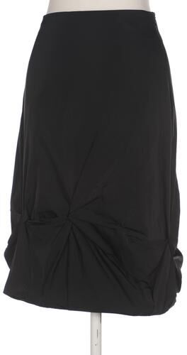 Damen Rock, schwarz, Gr. EU 38, Synthetik, Viskose - Second Hand - Foxs - Modalova