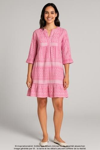 Damen Kleid, pink, Gr. S, Baumwolle - Second Hand - flowers for friends - Modalova