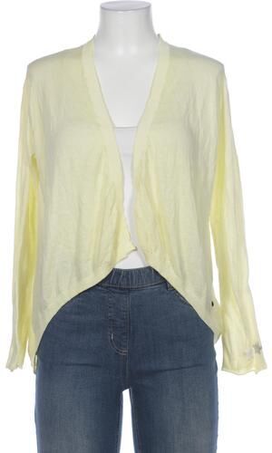 Damen Strickjacke, gelb, Gr. EU 36, Baumwolle - Second Hand - Frogbox - Modalova