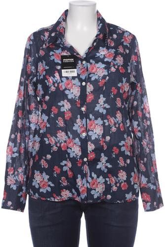 Damen Bluse, marineblau, Gr. EU 48, Baumwolle - Second Hand - Franco Callegari - Modalova