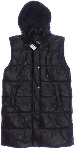 Damen Weste, schwarz, Gr. S, Kunstleder, Synthetik - Second Hand - FREEQUENT - Modalova