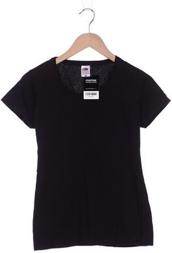 Damen T-Shirt, schwarz, Gr. M, Baumwolle - Second Hand - Fruit of the loom - Modalova