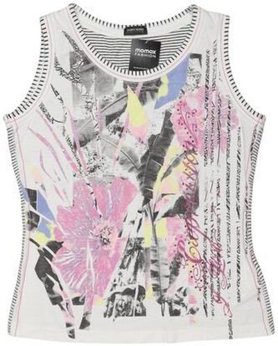 Gerry Damen Top, weiß, Gr. EU 38, Elasthan, Viskose - Second Hand - Weber - Modalova