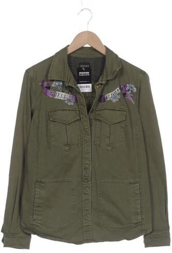 Damen Jacke, grün, Gr. EU 36, Elasthan, Baumwolle - Second Hand - Guess - Modalova