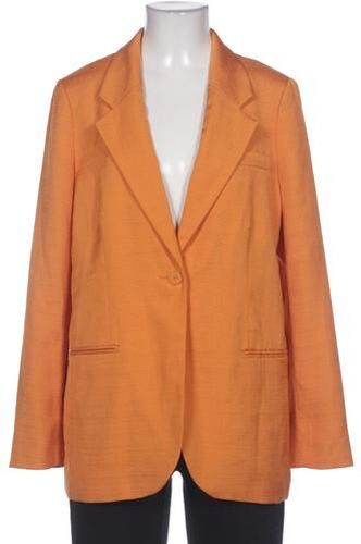 Damen Blazer, orange, Gr. S, Synthetik, Viskose - Second Hand - H&M - Modalova