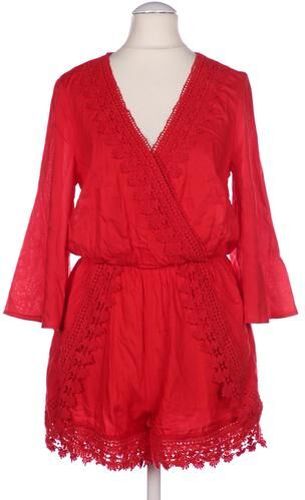 Damen Jumpsuit/Overall, rot, Gr. EU 34, Viskose - Second Hand - H&M - Modalova