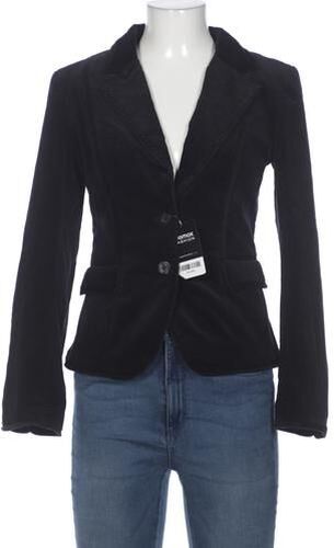 Damen Blazer, schwarz, Gr. EU 36, Elasthan, Baumwolle, Synthetik - Second Hand - H&M - Modalova