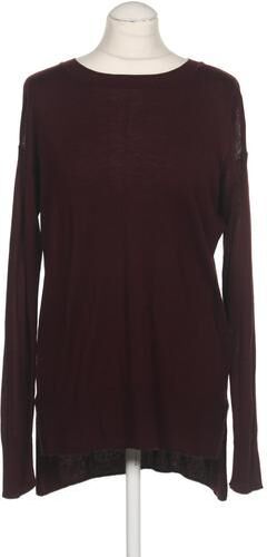 Damen Pullover, bordeaux, Gr. S, Synthetik, Viskose - Second Hand - H&M - Modalova