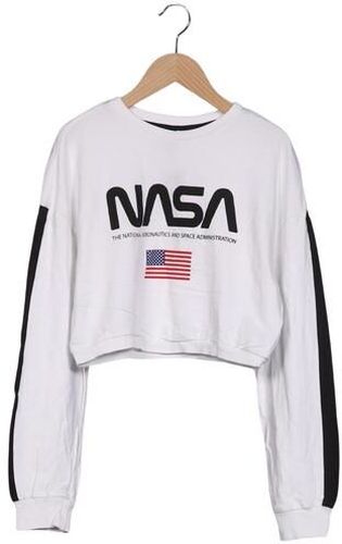 Damen Sweatshirt, weiß, Gr. M, Baumwolle - Second Hand - H&M - Modalova