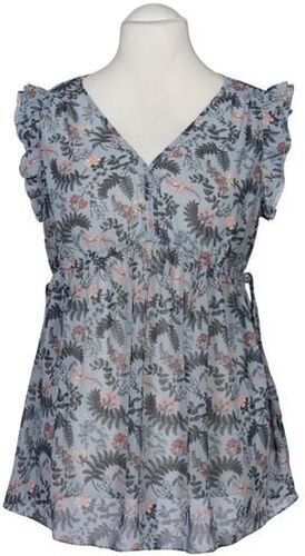 Damen Bluse, hellblau, Gr. L, Synthetik - Second Hand - H&M Mama - Modalova