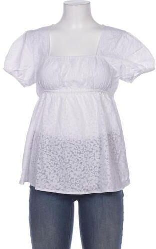 Damen Bluse, weiß, Gr. M, Baumwolle, Synthetik - Second Hand - H&M Mama - Modalova