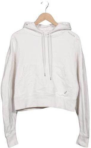 Damen Kapuzenpullover, cremeweiß, Gr. M, Baumwolle - Second Hand - H&M x Mugler - Modalova