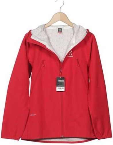 Damen Jacke, rot, Gr. M, Synthetik - Second Hand - Haglöfs - Modalova