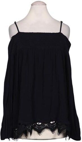 Damen Bluse, marineblau, Gr. EU 34, Viskose - Second Hand - Hallhuber - Modalova