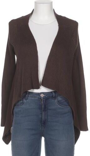 Damen Strickjacke, braun, Gr. M, Baumwolle, Synthetik - Second Hand - Hallhuber - Modalova