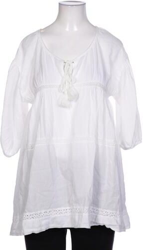 Damen Bluse, weiß, Gr. S, Baumwolle - Second Hand - Hemisphere - Modalova