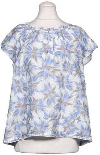 Damen Bluse, blau, Gr. XS, Baumwolle, Seide - Second Hand - Hemisphere - Modalova