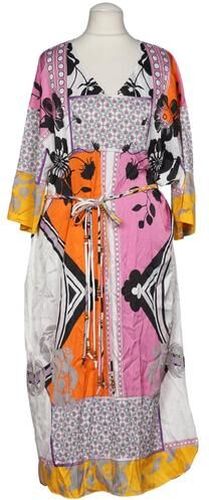 Damen Kleid, mehrfarbig, Gr. EU 38, Elasthan, Seide - Second Hand - Herzensangelegenheit - Modalova