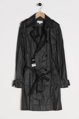 Damen Mantel, schwarz, Gr. EU 34 - Second Hand - Hessnatur - Modalova