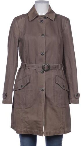 Damen Mantel, braun, Gr. EU 38, Baumwolle - Second Hand - Hessnatur - Modalova