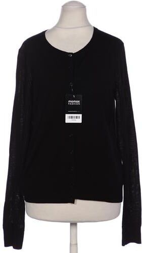 Damen Strickjacke, schwarz, Gr. EU 36, Schurwolle - Second Hand - Hessnatur - Modalova