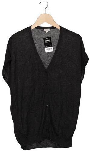 Damen Strickjacke, schwarz, Gr. EU 34, Leinen, Schurwolle - Second Hand - Hessnatur - Modalova