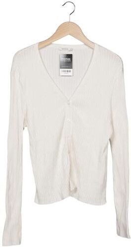 Damen Strickjacke, cremeweiß, Gr. EU 42, Baumwolle - Second Hand - Hessnatur - Modalova