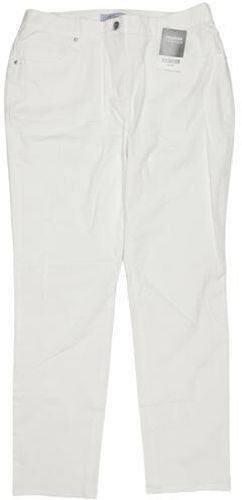 Damen Stoffhose, weiß, Kurz-Gr. 21, Elasthan, Baumwolle - Second Hand - Himmelblau by Lola Paltinger - Modalova