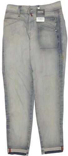 Damen Jeans, hellblau, Gr. EU 34, Elasthan, Baumwolle - Second Hand - High - Modalova