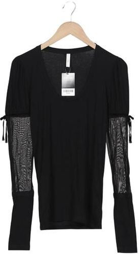 Damen Langarmshirt, schwarz, Gr. L - Second Hand - High - Modalova