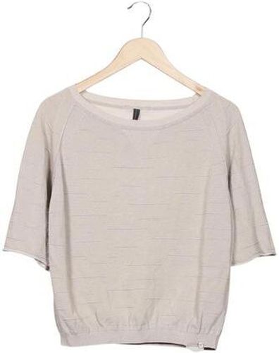 Damen Pullover, beige, Gr. S, Baumwolle - Second Hand - High - Modalova